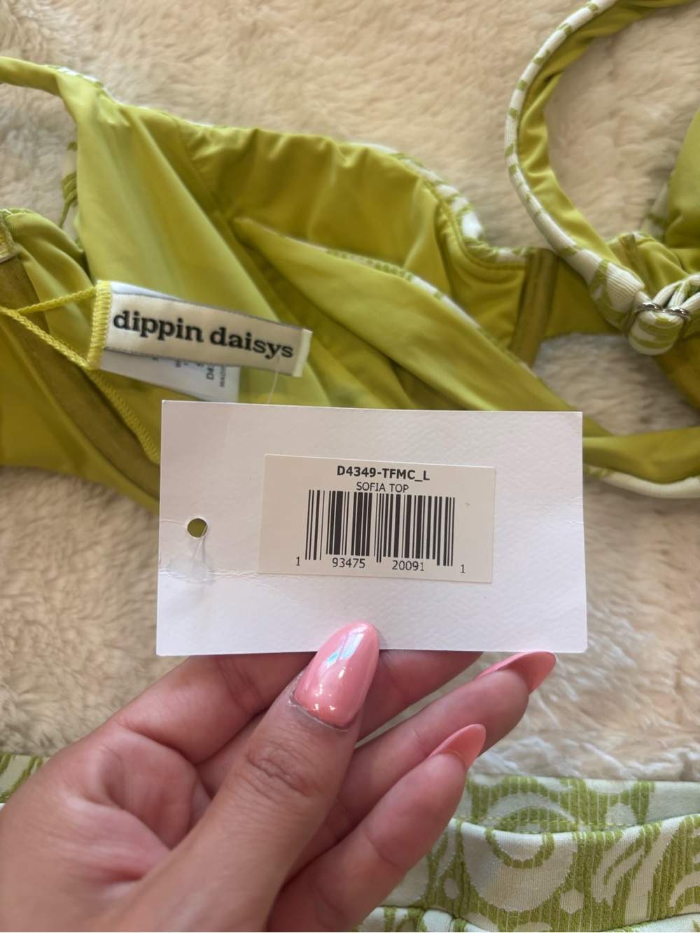 NWT Dippin Daisys Swim Set - Picture 3 of 3